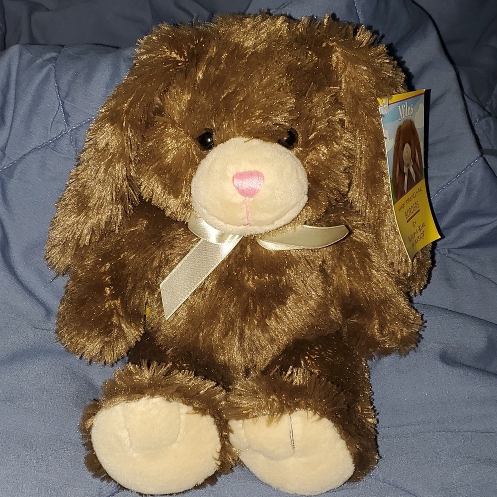 NWT - Build-A-Bear - Miles the Bunny - Brown - Easter Basket Filler